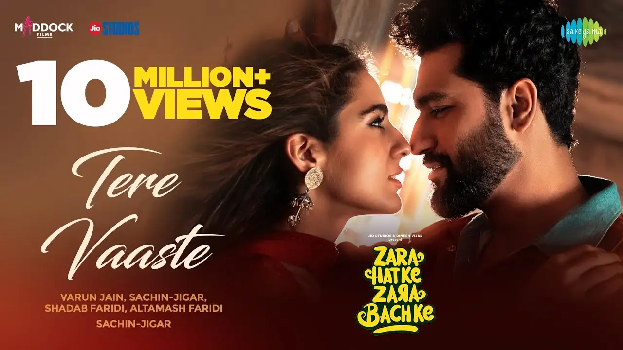 तेरे वास्ते Tere Vaaste Lyrics in Hindi – Zara Hatke Zara Bachke