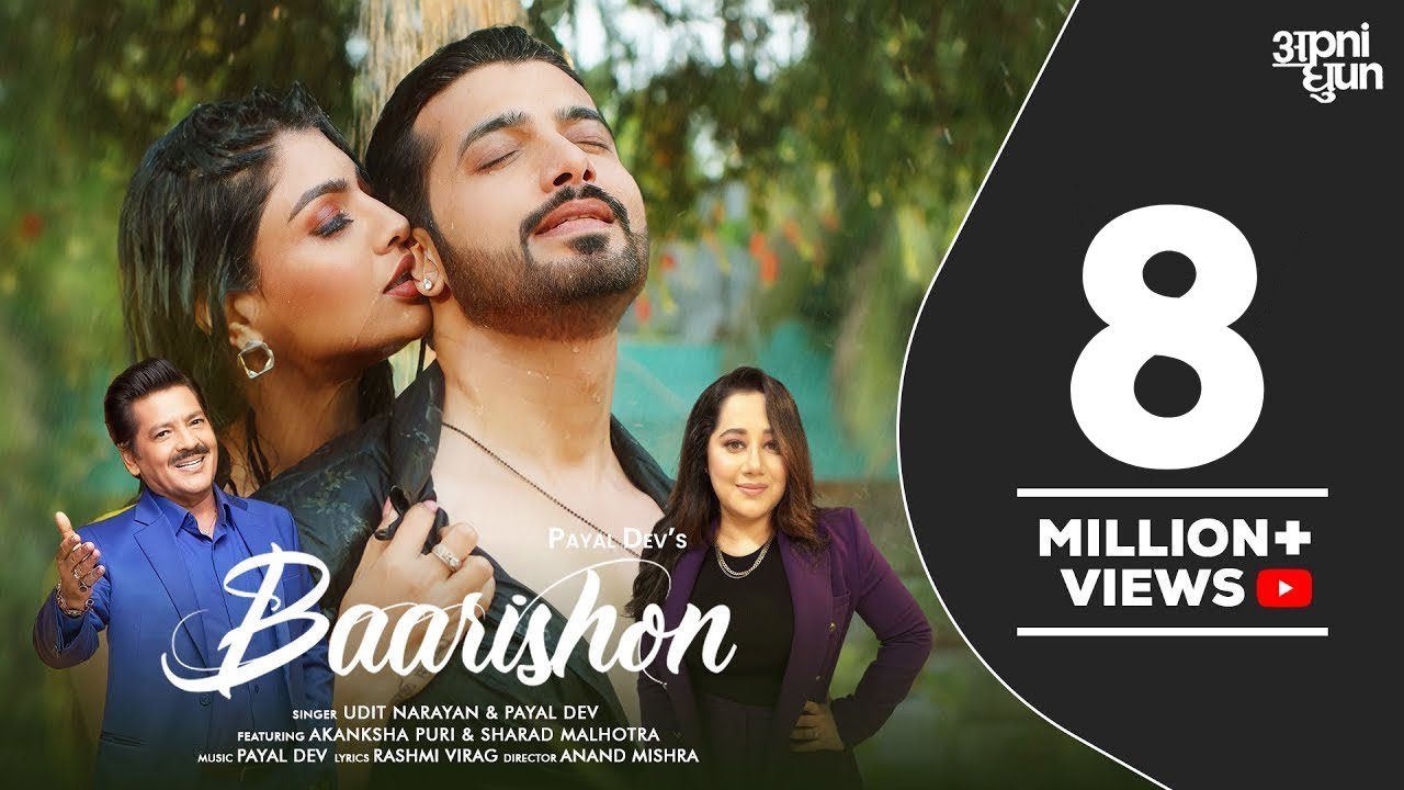 Baarishon – भींगने लगे है दोनों बारिशों के मौसम में (Udit Narayan) Lyrics