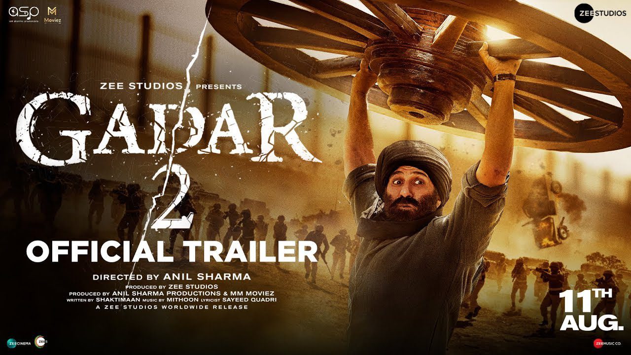 Gadar 2 – गदर 2 (Sunny Deol & Ameesha Patel) Official Trailer 2023