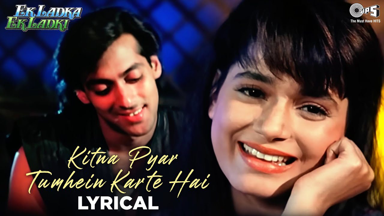 Kitna Pyar Tumhein Karte Hai – कितना प्यार तुम्हें करते है (Kumar Sanu) Lyrics