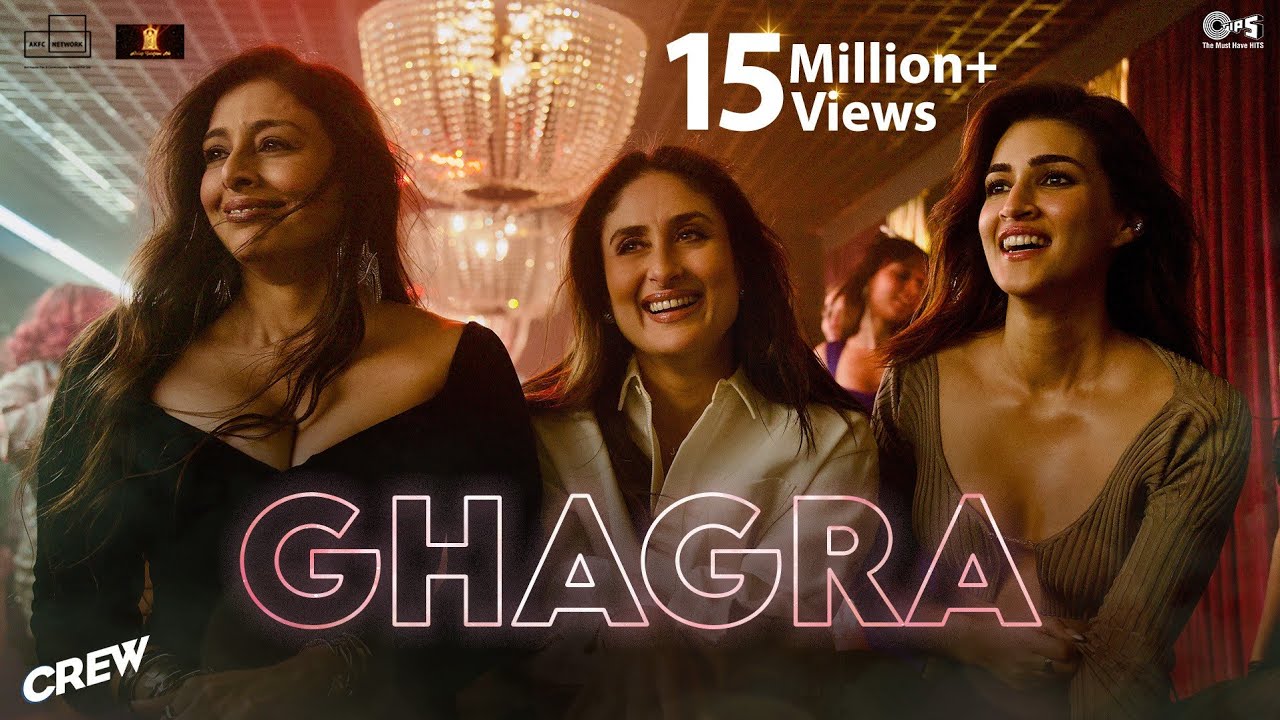 GHAGRA LYRICS – Romy, Srushti Tawade | Crew