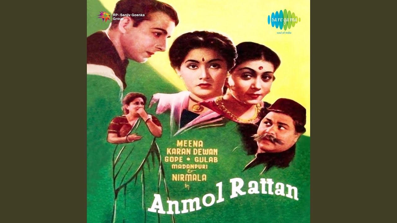 DARD MILA HAI TERE PYAR KI NISHANI LYRICS - Lata Mangeshkar | Anmol Ratan (1950)