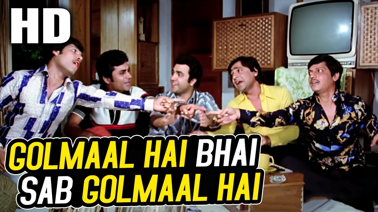 Golmaal Hai Bhai Sab Golmaal Hai Lyrics – Title Song