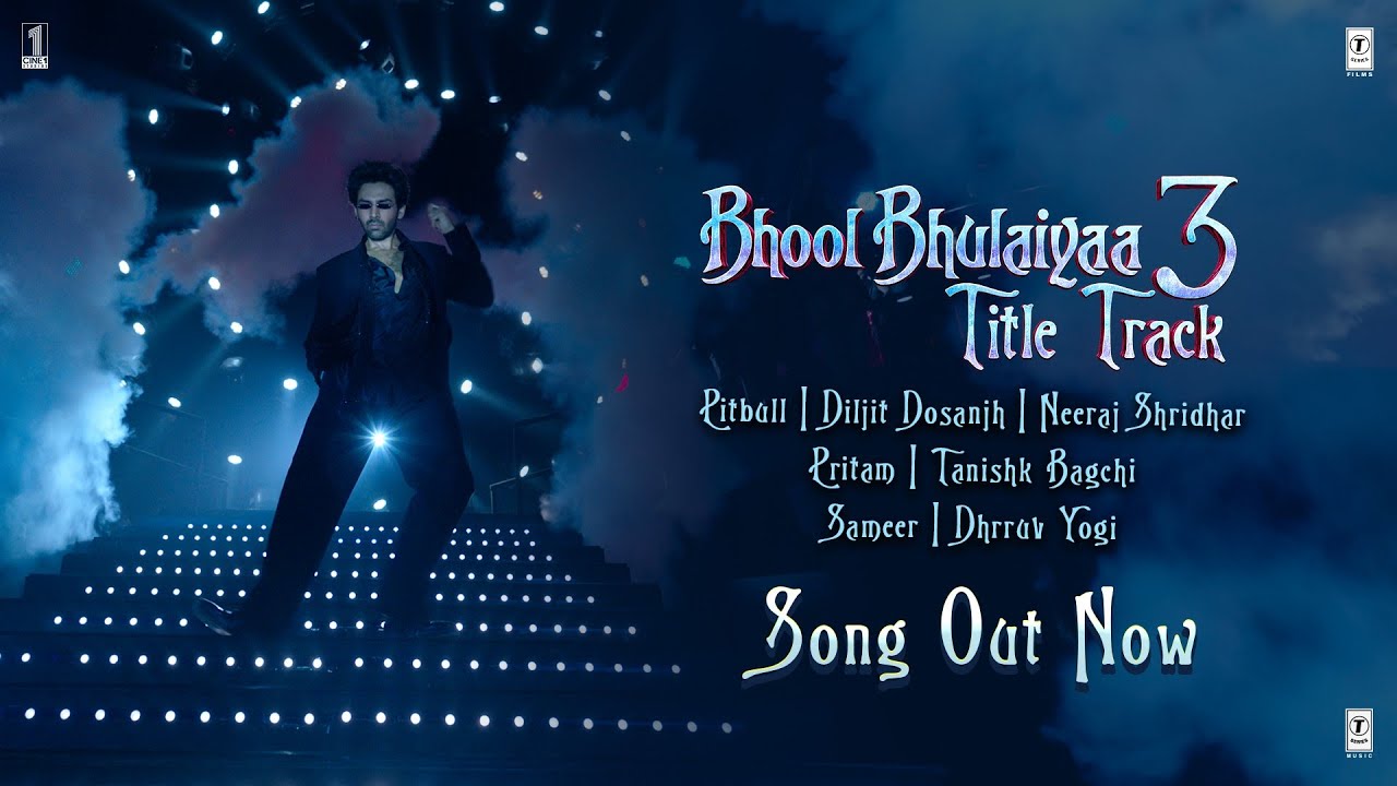 Bhool Bhulaiyaa 3 Lyrics In Hindi –  Pitbull, Diljit Dosanjh,Neeraj Shridhar-Bhool Bhulaiyaa 3(2024)