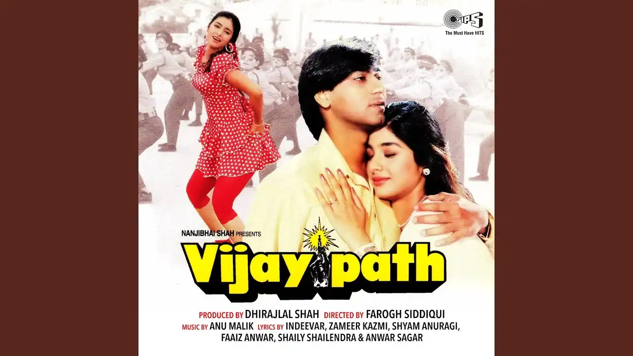 Raah Me Unse Mulaqat Ho Gai Lyrics in Hindi-Kumar Sanu and Alka Yagnik-Vijaypath(1994)