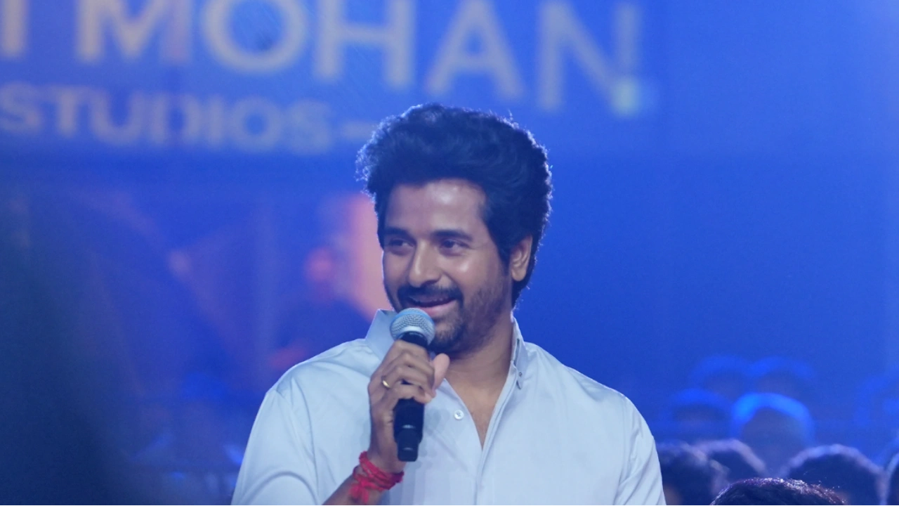 Siva Karthikeyan via Ravi Mohan Studios Siva Karthikeyan via Ravi Mohan Studios