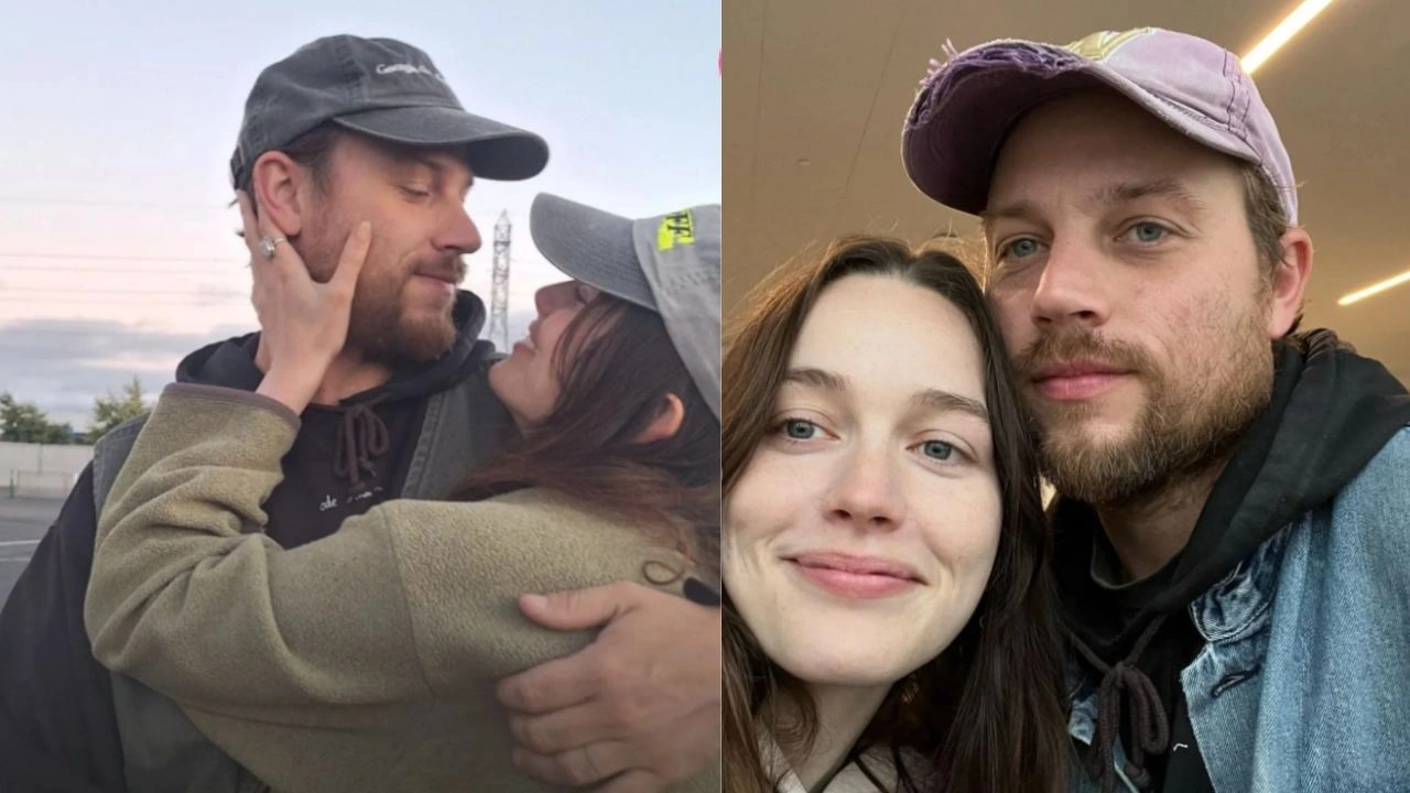 Victoria Pedretti and Ethan Delorenzo (via Instagram) Victoria Pedretti and Ethan Delorenzo (via Instagram)