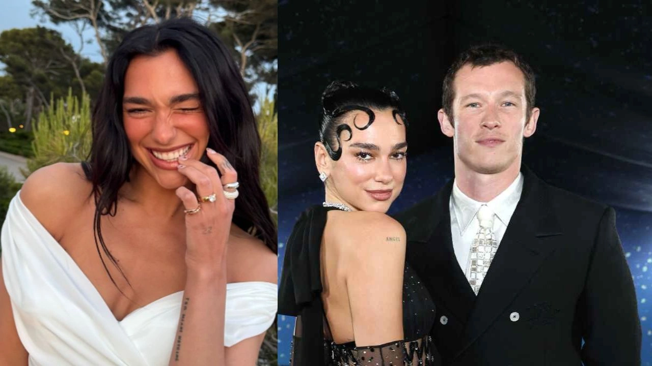 Dua Lipa and Callum Turner (via Instagram and Getty Images) Dua Lipa and Callum Turner (via Instagram and Getty Images)