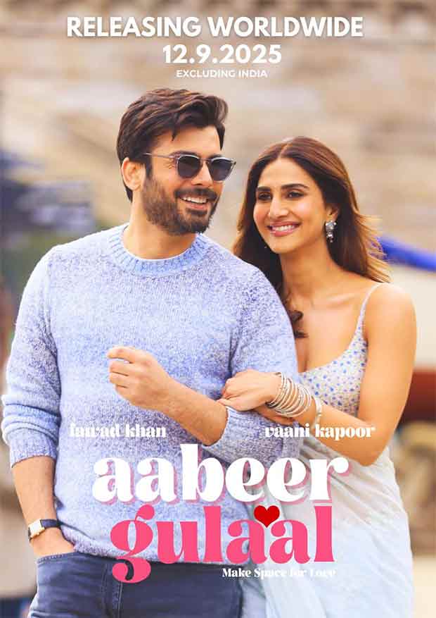 Exclusive: Abir Gulal trailer for release on August 28 at 1 pm; Favad Khan -Bhavani Kapoor starring, to release worldwide, except India, on September 12: Bollywood News - Bollywood Hut Exclusive: Abir Gulal trailer for release on August 28 at 1 pm; Favad Khan-Vani Kapoor starrer to release worldwide, except India on 12 September