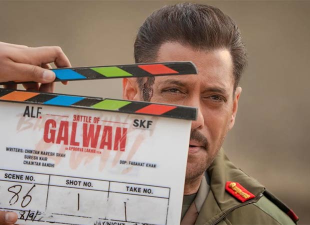Salman Khan began shooting for the battle of Galwan; Supports uniform and mustache: Bollywood news - Bollywood Hungama