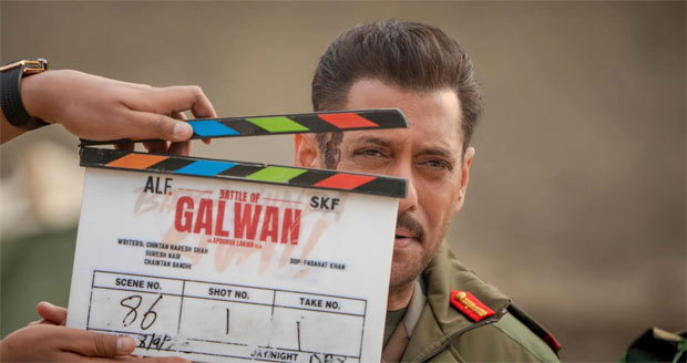 Salman Khan began shooting for the battle of Galwan; Supports uniform and mustache: Bollywood news - IHNS Salman Khan began shooting for the battle of Galwan; Supports uniform and mustache