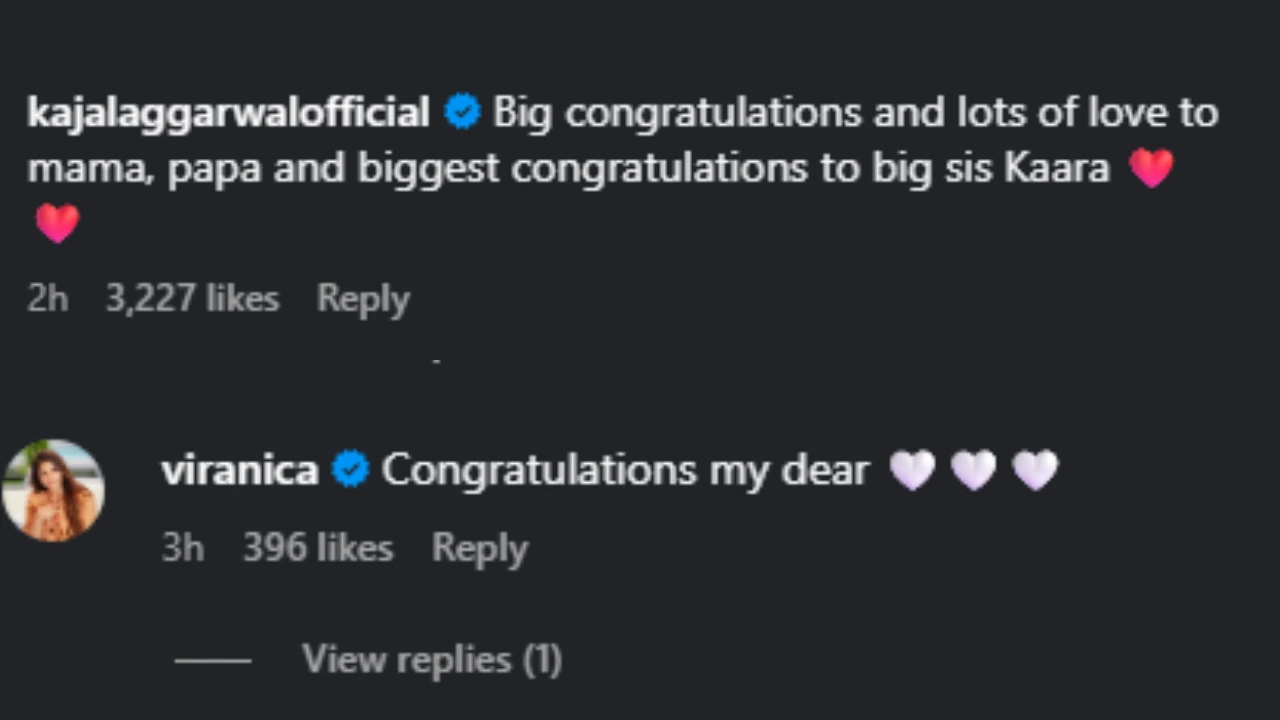 Celebrity reactions to Ram Charan and Upasana's second pregnancy announcement (PC: Upasana, IG) Celebrity reactions to Ram Charan and Upasana's second pregnancy announcement (PC: Upasana, IG)