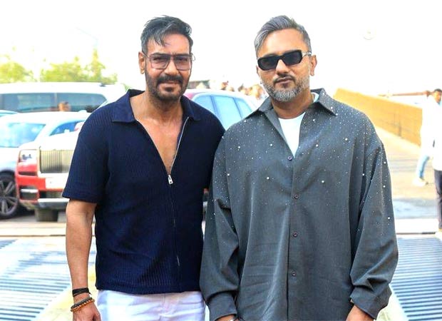 Ajay Devgan and Honey Singh reunite for "Uncle dance song" in De De Pyaar De 2 : Bollywood News - IHNS Ajay Devgan and Honey Singh in De De Pyar De 2