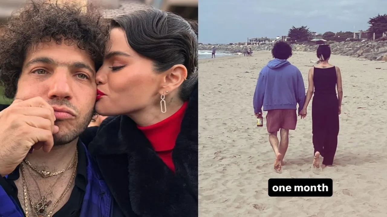 Selena Gomez and Benny Blanco: courtesy of Selena Gomez and Benny Blanco's Instagram