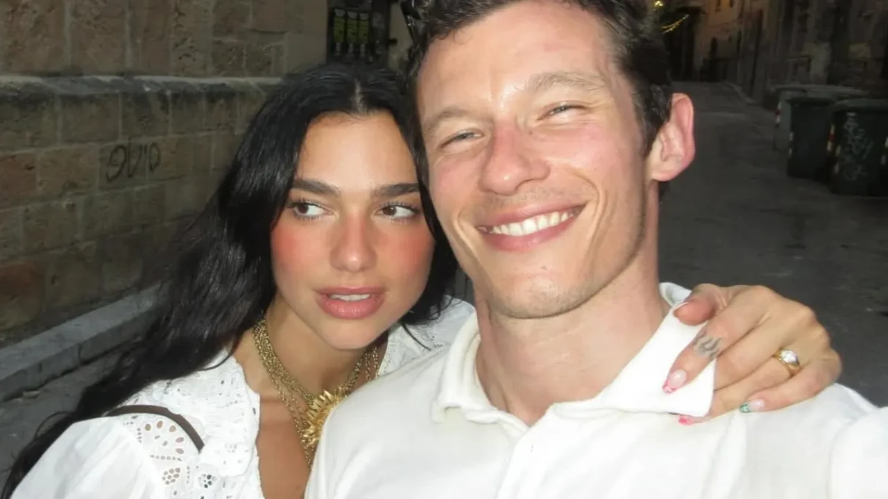 Dua Lipa, Callum Turner: courtesy of Dua Lipa's Instagram