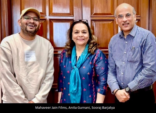 BREAKING: After Height, Rajshri Productions again joins hands with Mahavir Jain Films for Sooraj Barjatya's next; Shooting of Ayushmann Khurrana-Sharvari starrer to begin on November 1 : Bollywood News - IHNS BREAKING: After Height, Rajshri Productions again joins hands with Mahavir Jain Films for Sooraj Barjatya's next; Shooting of Ayushmann Khurrana-Sharvari starrer to begin on November 1 : Bollywood News - IHNS