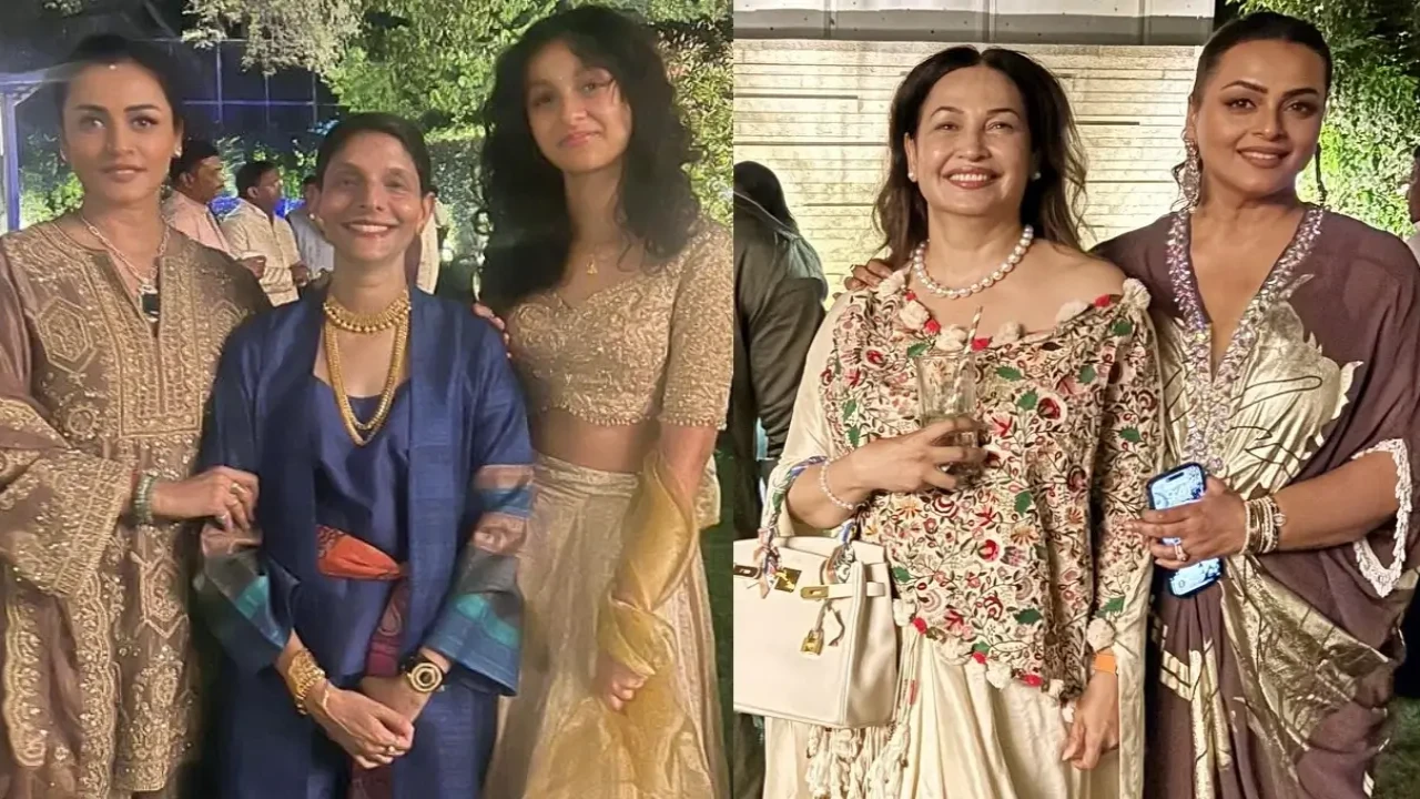Inside Diwali party