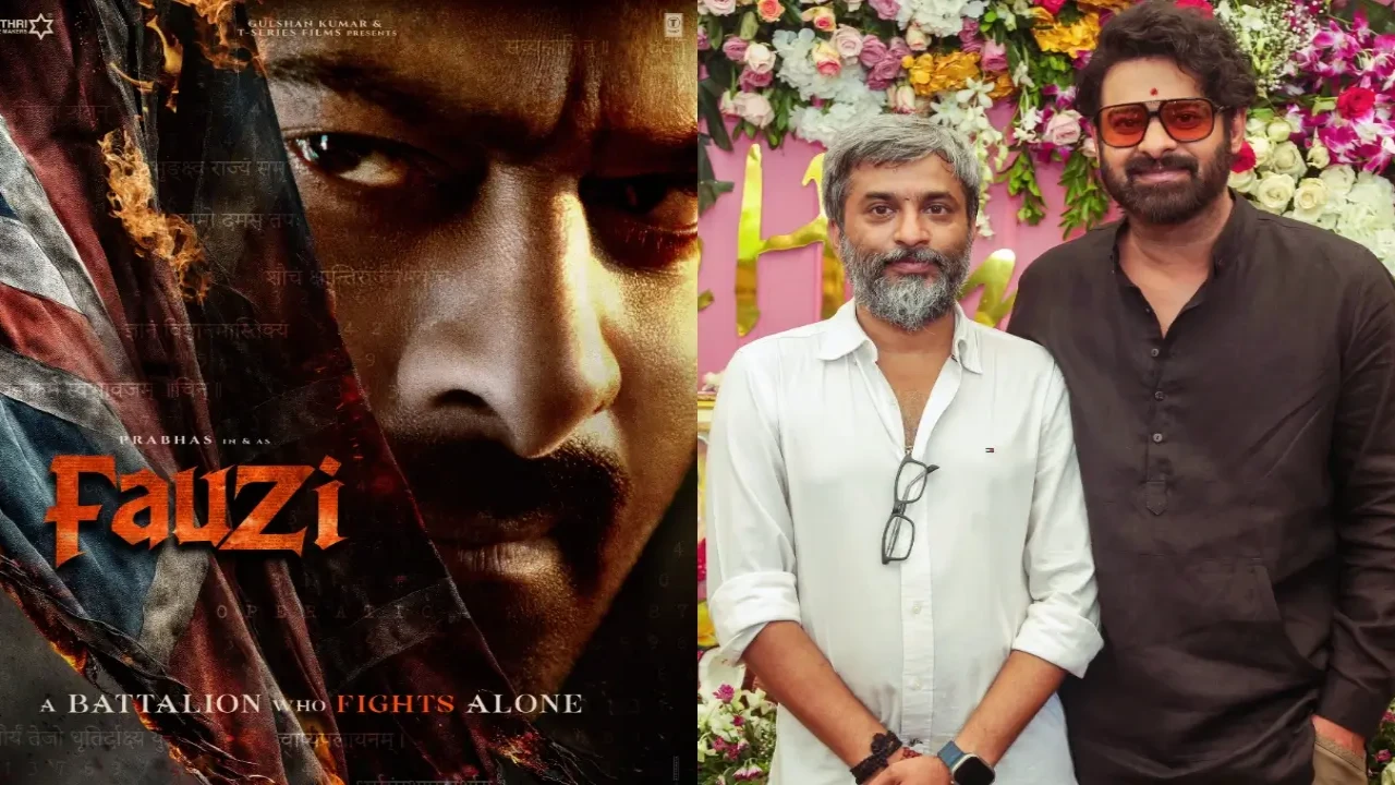 Prabhas's period drama film with Hanu Raghavapudi titled Fauzi
