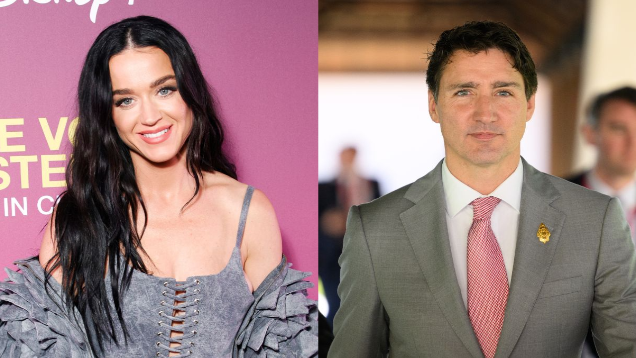 Katy Perry and Justin Trudeau: courtesy of Getty Images
