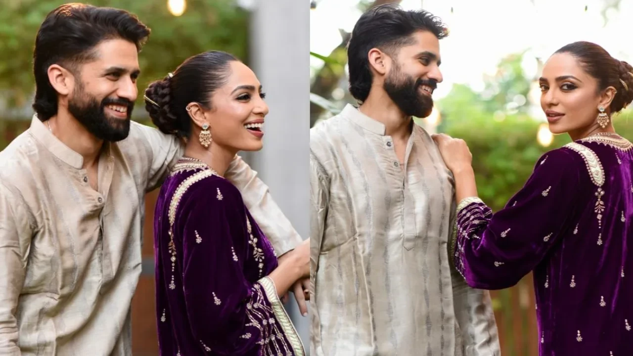 Naga Chaitanya and Sobhita Dhulipala celebrate their 1st Diwali after marriage