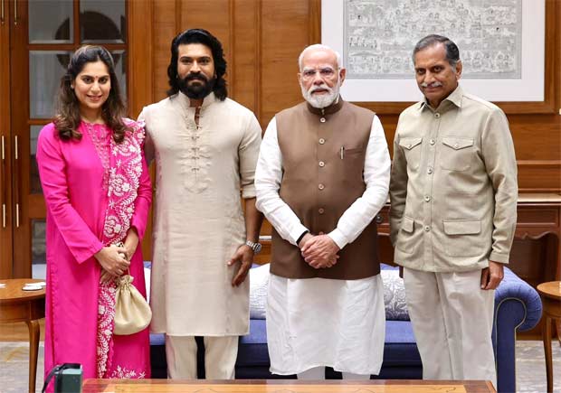 PM Modi meets Ram Charan, Anil Kamineni and APL team to celebrate the successful inaugural season of the league : Bollywood News - IHNS PM Modi meets Ram Charan, Anil Kamineni and APL team to celebrate the successful inaugural season of the league
