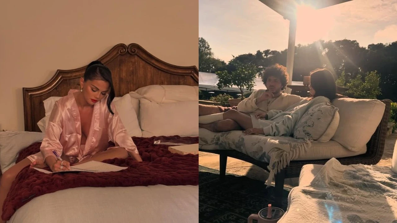 Selena Gomez and Benny Blanco: courtesy of Selena Gomez's Instagram