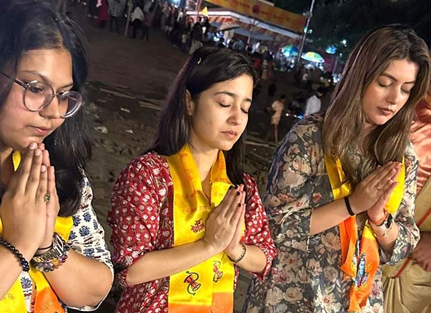Mirzapur: Shweta Tripathi performs Ganga Aarti amid film shoot: "Banaras keeps calling me back": Bollywood News - IHNS Mirzapur: Shweta Tripathi performed Ganga Aarti during the shooting of the film: "Banaras calls me again and again"