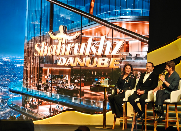 Historic: Dubai tower named after Shah Rukh Khan, Shahrukh's by Danube, launched; Installing the statue of King Khan; Shahrukh says, "Had my mother been alive, she would have been very happy!"; He further says, "Like the moon of Eid, I come out rarely. But when I come, I come amazing!" : Bollywood News - IHNS Historic: Dubai tower named after Shah Rukh Khan, Shahrukh's by Danube, launched; Installing the statue of King Khan; Shahrukh says, "Had my mother been alive, she would have been very happy!"; He further says, "Like the moon of Eid, I come out rarely. But when I come, I come amazing!" : Bollywood News - IHNS