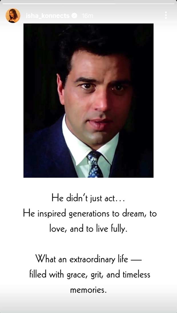 Kajol, Ali Fazal, Farhan Akhtar and other Bollywood celebs mourn Dharmendra's demise : Bollywood News - IHNS Kajol, Ali Fazal, Farhan Akhtar and other Bollywood celebs have condoled Dharmendra's demise.