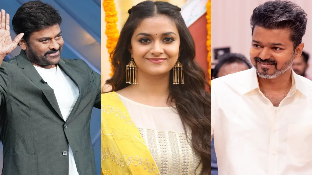 Keerthy Suresh apologizes to Chiranjeevi fans for choosing Vijay as better dancer