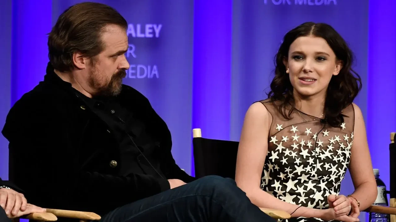 David Harbour, Millie Bobby Brown: courtesy of Getty Images