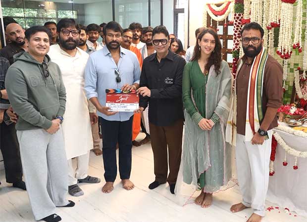 Filming of Prabhas-Sandeep Reddy Vanga's Soul begins; Muhurat held in Hyderabad with Chiranjeevi as the chief guest : Bollywood News - IHNS Filming of Prabhas-Sandeep Reddy Vanga's Soul begins; Muhurta organized in Hyderabad with Chiranjeevi as the chief guest
