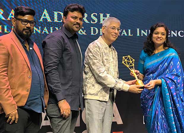 Taran Adarsh honored with Digital Icon of 2025 Award in Hyderabad Taran Adarsh honored with Digital Icon of 2025 Award in Hyderabad