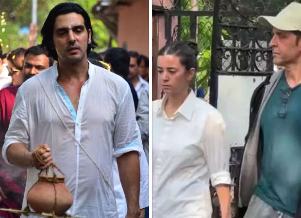 Zareen Khan's funeral: Zayed Khan gets emotional; Hrithik Roshan attends funeral with Saba Azad : Bollywood News - IHNS Zareen Khan's funeral: Zayed Khan gets emotional; Hrithik Roshan attends funeral with Saba Azad