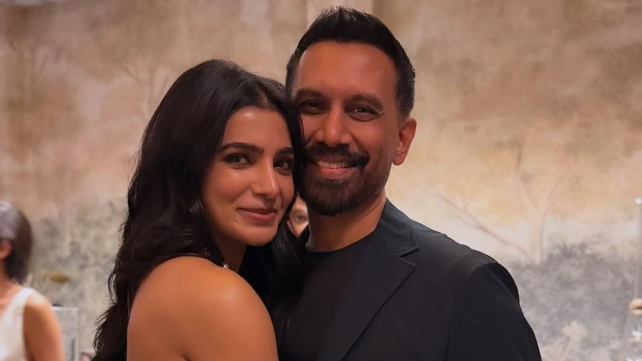 Samantha Ruth Prabhu and Raj (via Instagram) Samantha Ruth Prabhu and Raj (via Instagram)