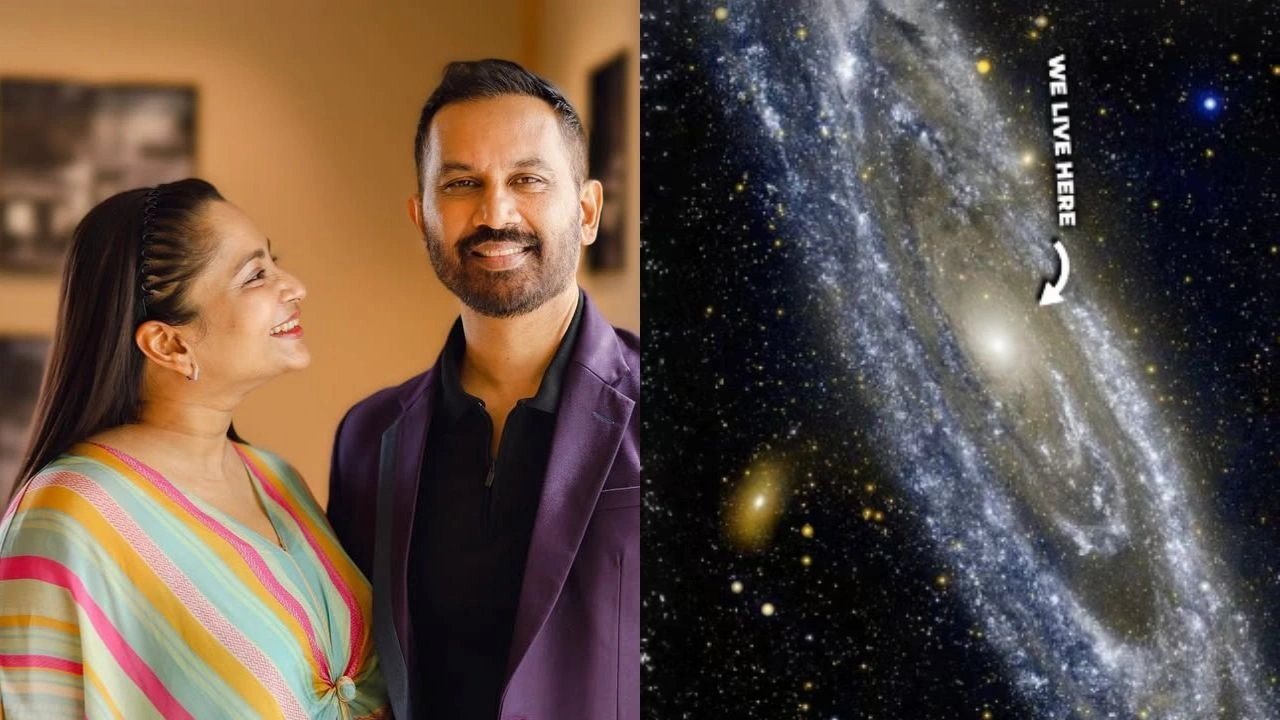 Raj Nidimoru and Shyamali Dey: Courtesy of Shyamali Dey's Instagram Raj Nidimoru and Shyamali Dey: Courtesy of Shyamali Dey's Instagram