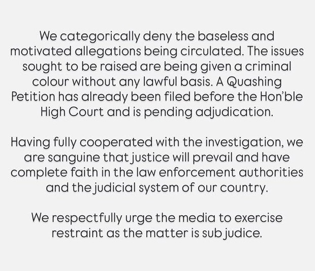 Shilpa Shetty breaks silence on Rs 60 crore fraud allegations – here's what she said : Bollywood News – IHNS Shilpa Shetty breaks silence on Bastian Bengaluru controversy amid police investigation; Issues statement on social media