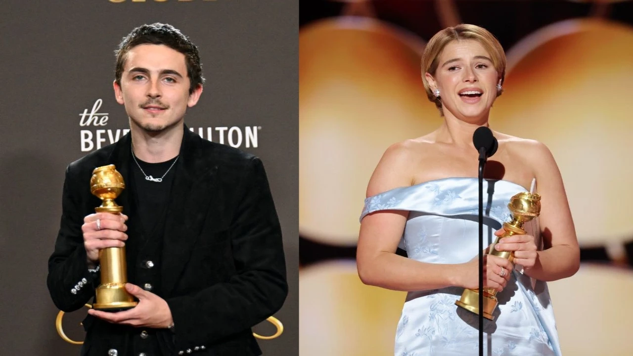 Timothée Chalamet and Jessie Buckley: courtesy of Getty Images