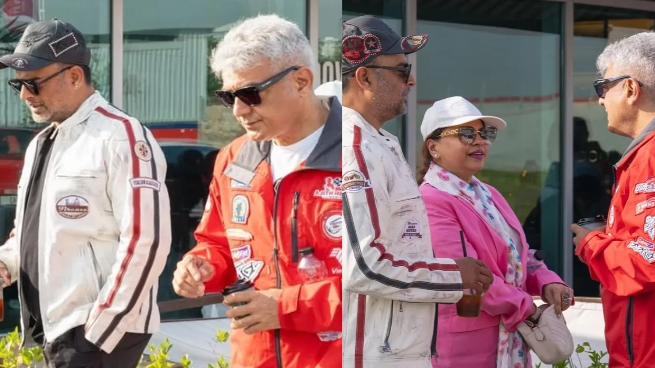 Ajith Kumar meets R Madhavan ahead of upcoming racing week in Dubai