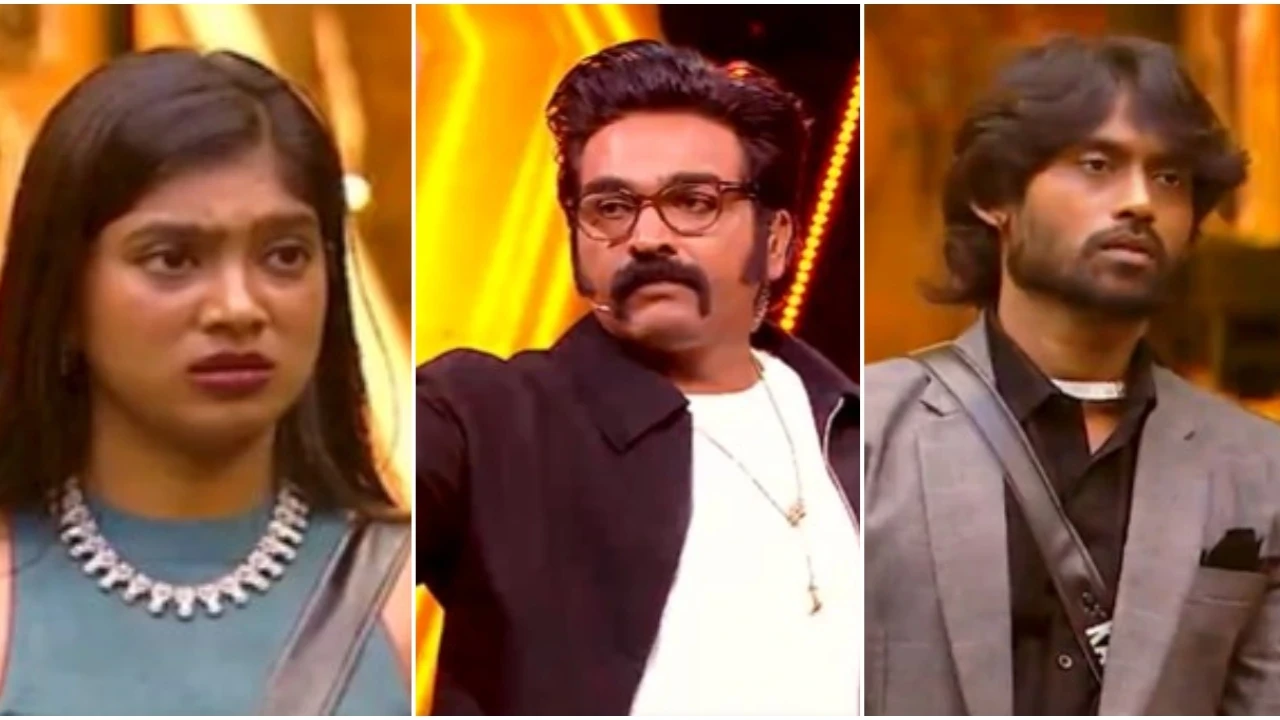 Bigg Boss Tamil Season 9: 'Angry' Vijay Sethupathi schools VJ Paaru, Kamarudin; gives them red cards for violent behavior