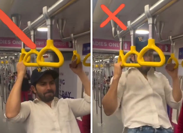 Mumbai Metro issues public advisory on viral video of Varun Dhawan 'hanging' in metro: 'Move outside, but don't roam there' Mumbai Metro issues public advisory on viral video of Varun Dhawan 'hanging' in metro: 'Move outside, but don't roam there'