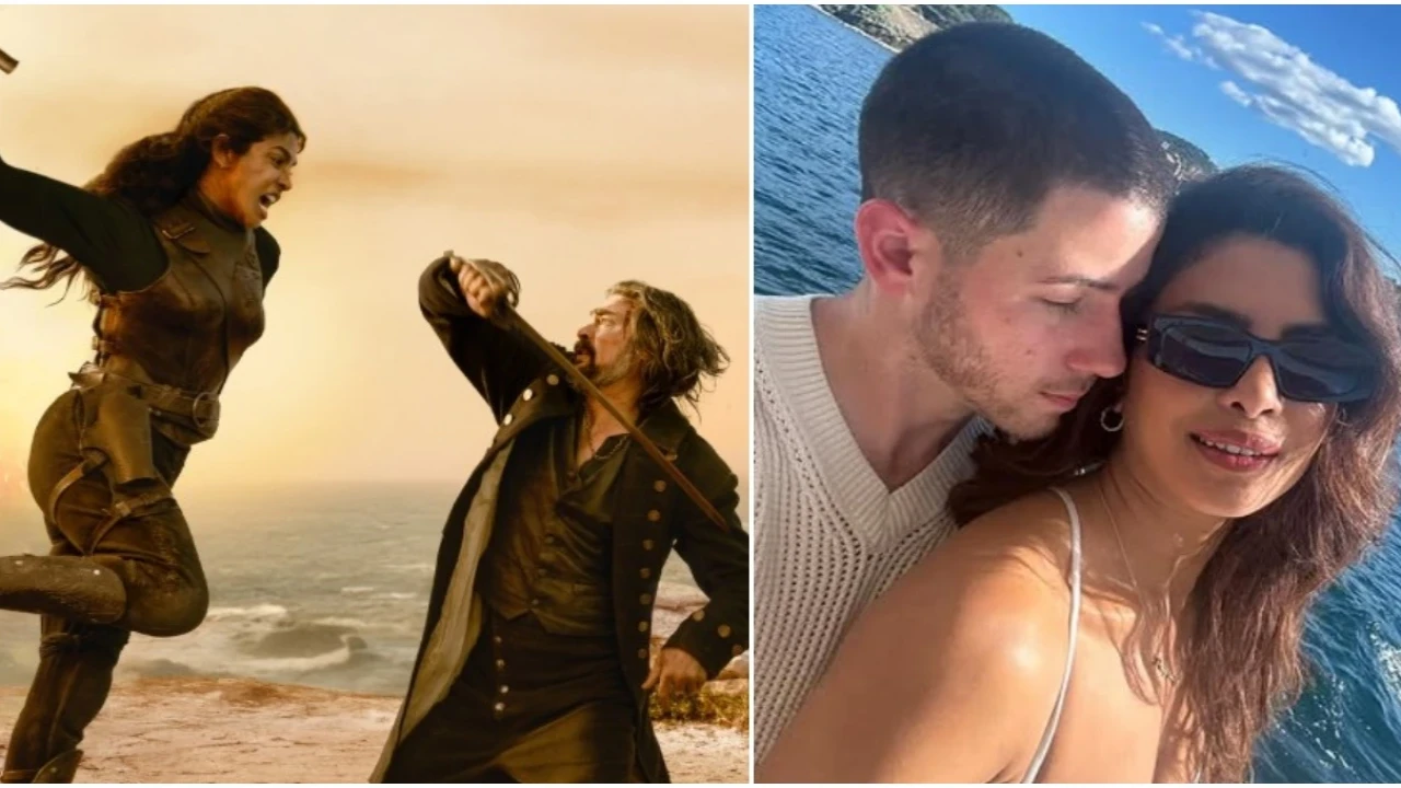 Nick Jonas gives a shoutout to 'incredible' wife Priyanka Chopra as she unveils her first look from The Bluff