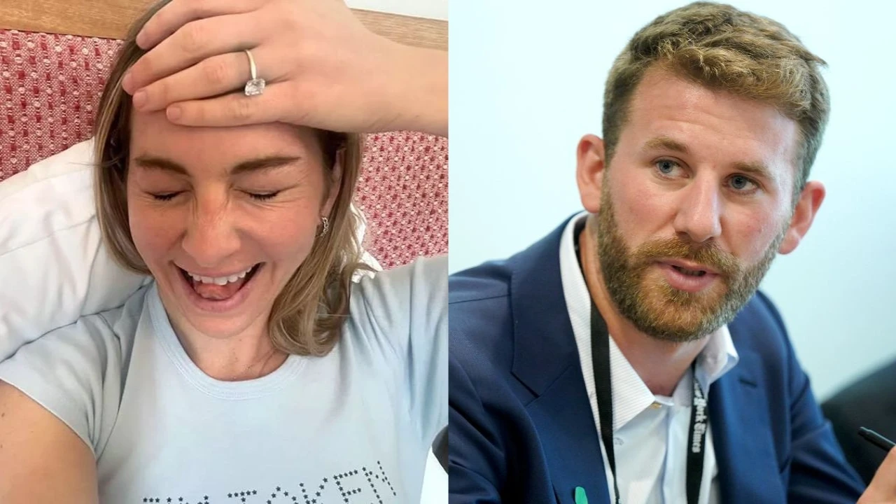 Este Haim and Jonathan Levin: courtesy of Este Haim's Instagram, Getty Images