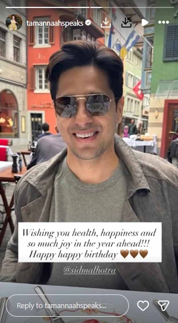 VVAN: Force of the Forest makers and Tamannaah Bhatia wish Sidharth Malhotra on his birthday : Bollywood News - IHNS VVAN: Force of the Forest makers and Tamannaah Bhatia wish Sidharth Malhotra on his birthday