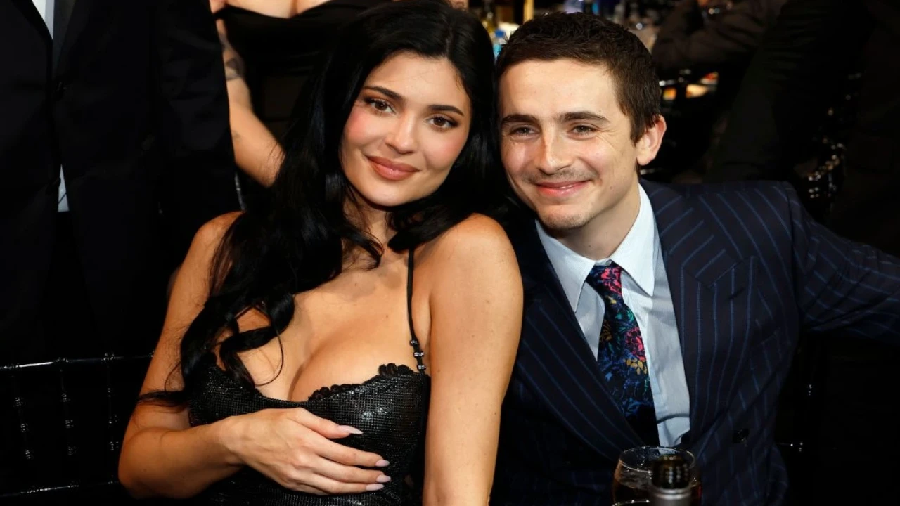 Kylie Jenner, Timothée Chalamet: courtesy of Getty Images