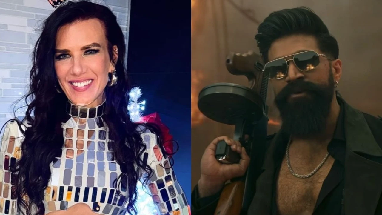 Natalie Burn: courtesy of Natalie Burn's Instagram, Yash in Toxic: courtesy of KVN Productions' YouTube