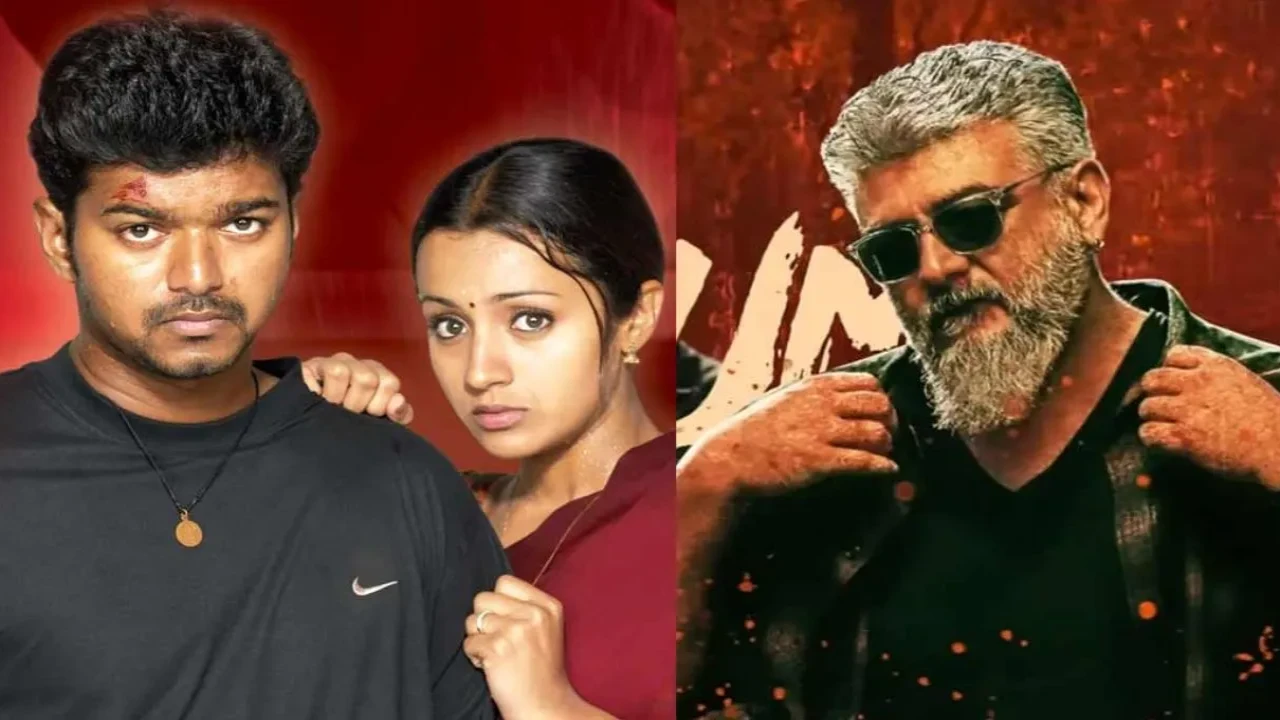Gilli vs Thunivu re-release box office collection: Thalapathy Vijay starrer takes huge lead over Ajith Kumar's film Ghilli vs Thunivu Re-Release Box Office Collections