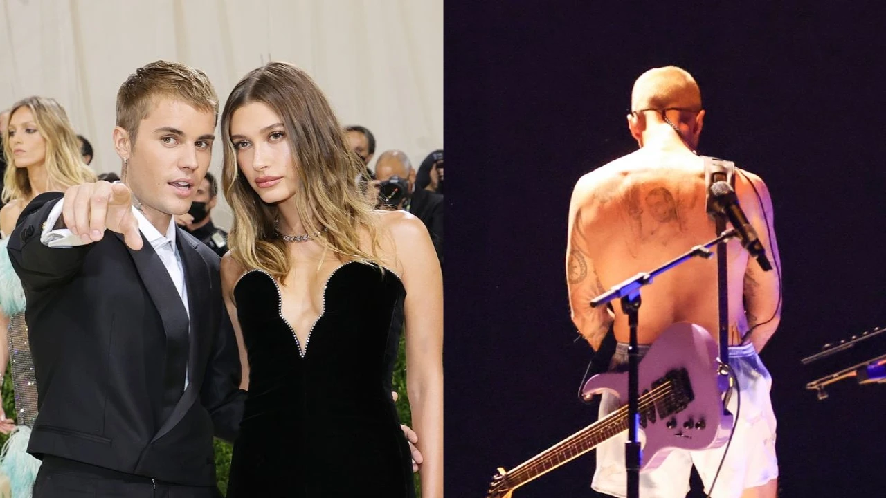 Justin Bieber and Hailey Bieber: courtesy of Getty Images