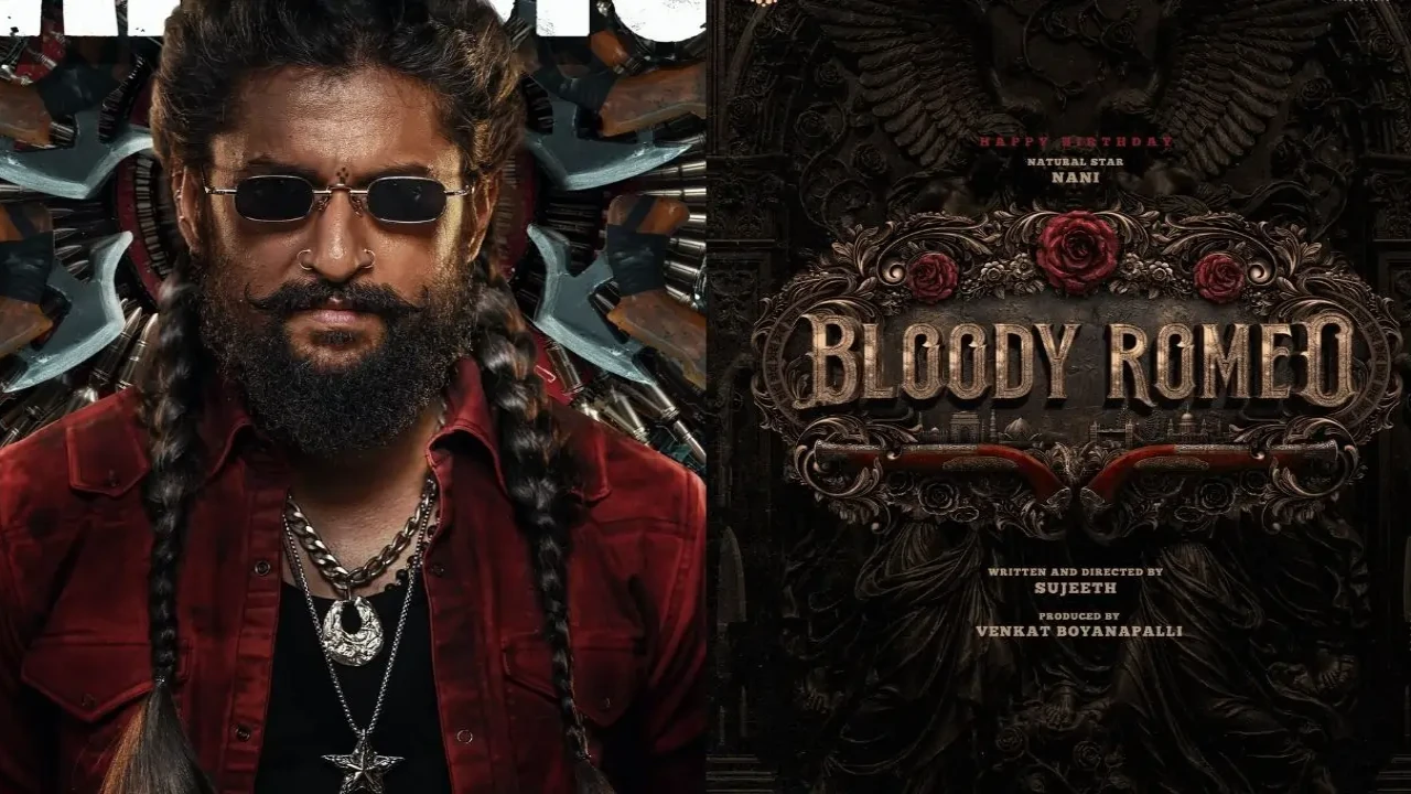 Nani announces Bloody Romeo with They Call Him OG director Sujeeth, to begin shooting this summer Nani, Bloody Romeo: courtesy of Nani's X