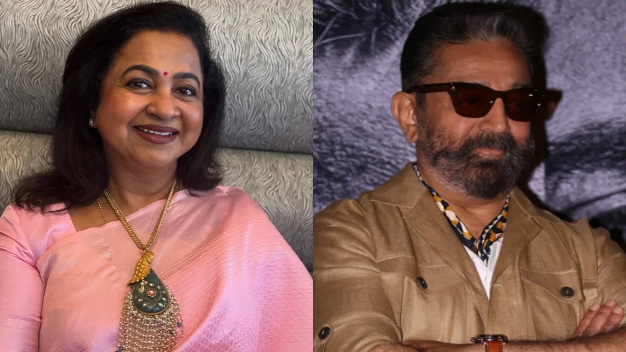 Radhika Sarathkumar recalls vulnerable moment of working with Kamal Haasan: 'When he hugged me, I thought it was visible...' Radikaa Sarathkumar recalls insecure moment working with Kamal Haasan